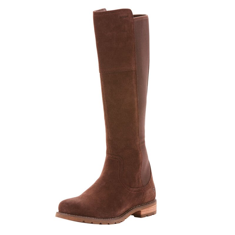 Ariat English: Sutton Waterproof Botas Largas Mujer - Chocolate (QXBDL4318)